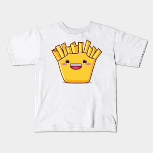 Cute Kawaii French Fry Fridays Kids T-Shirt